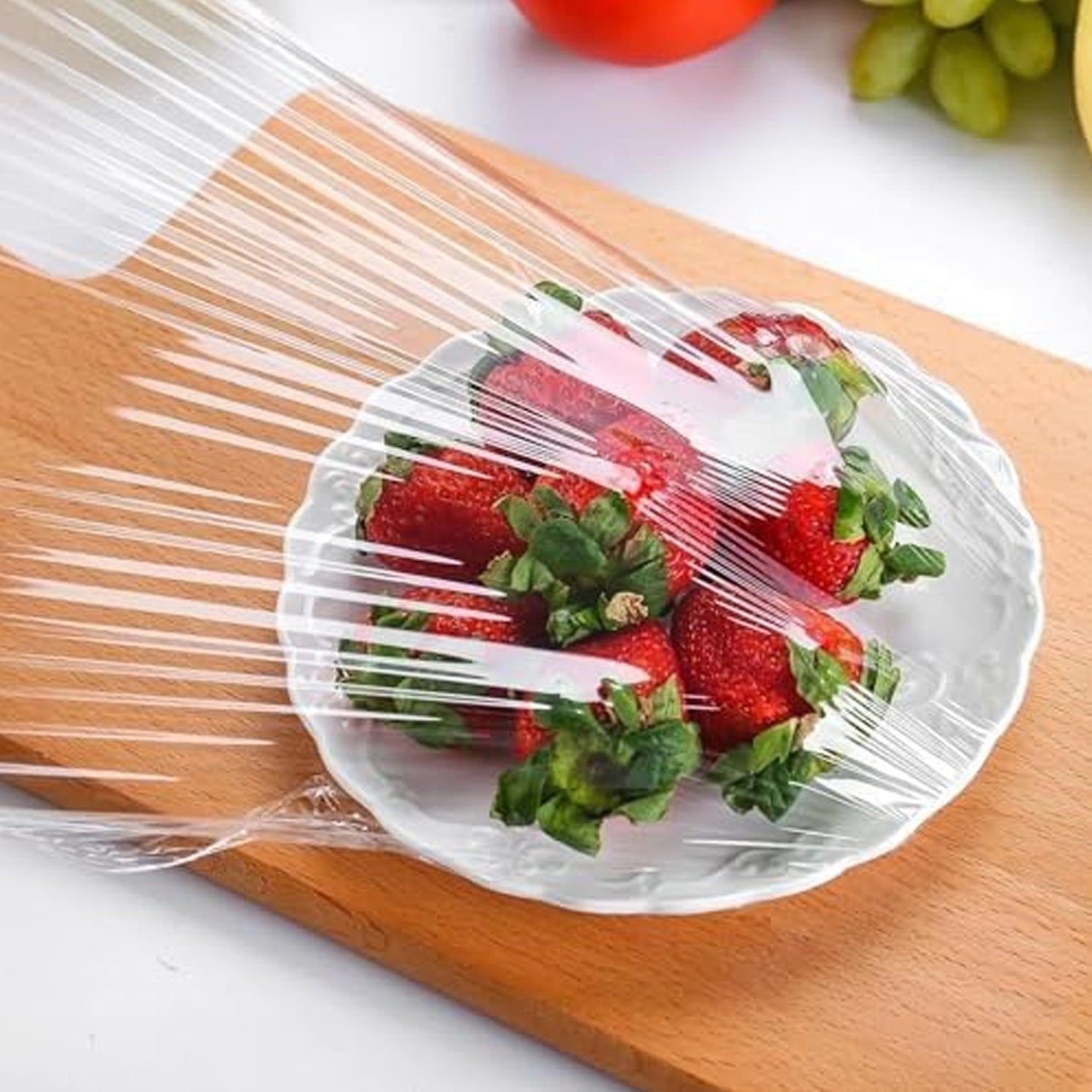 Disposable Elastic Food Storage Covers Bag (100 Pcs Set / Small) - Image 4