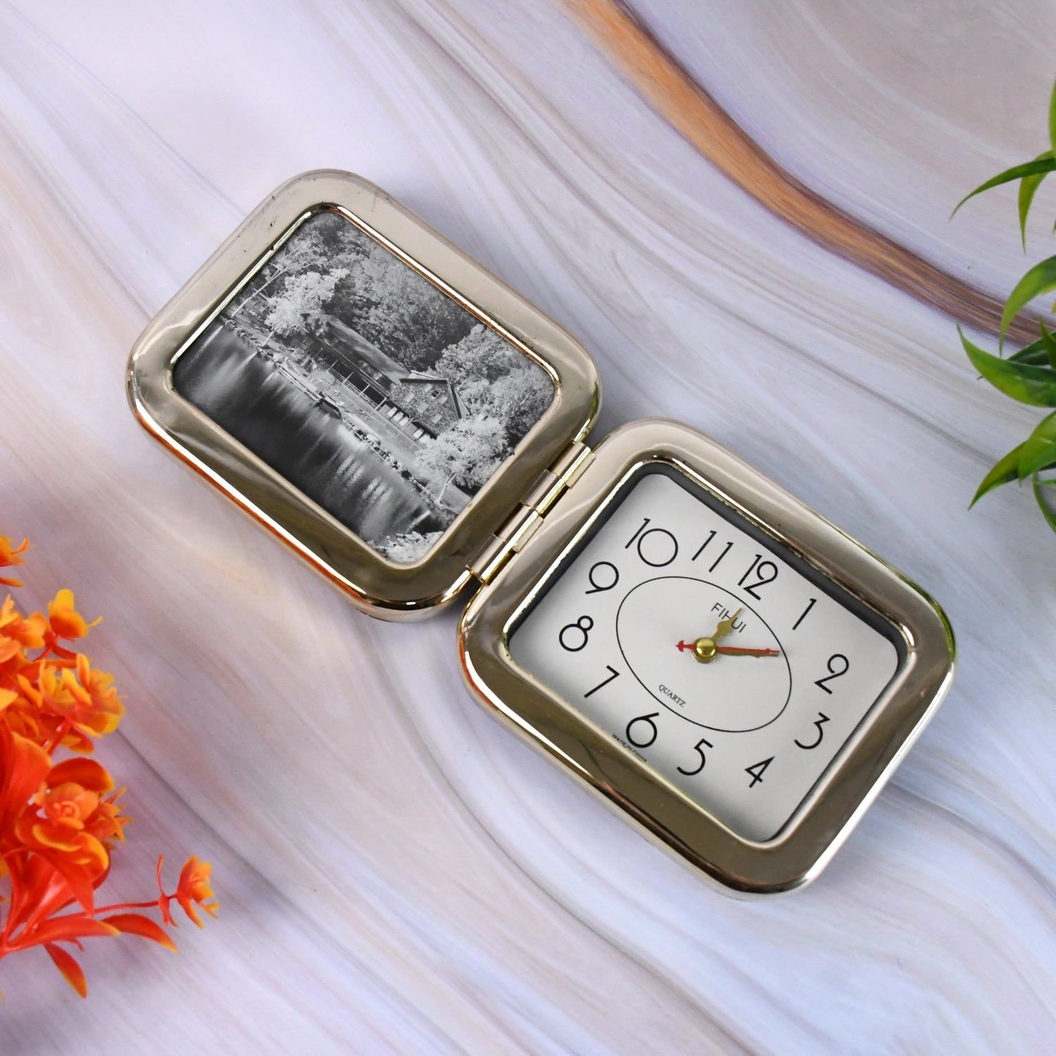 Plastic Foldable Desk Clock (1 Pc / With Box) - Image 7