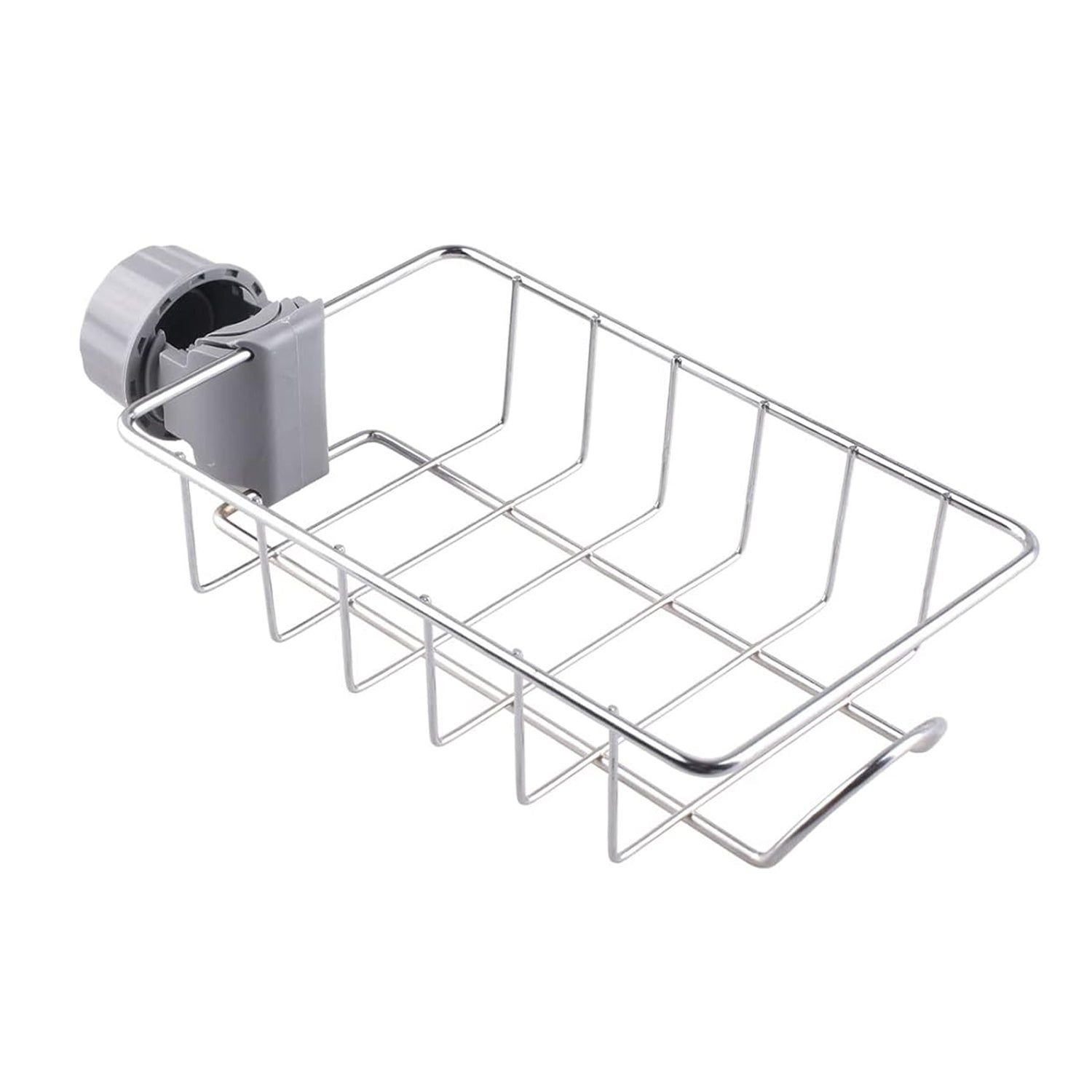 Soap, Sponge Holder, Stainless Steel Sink, Caddy Organizer (1 Pc) - Image 4
