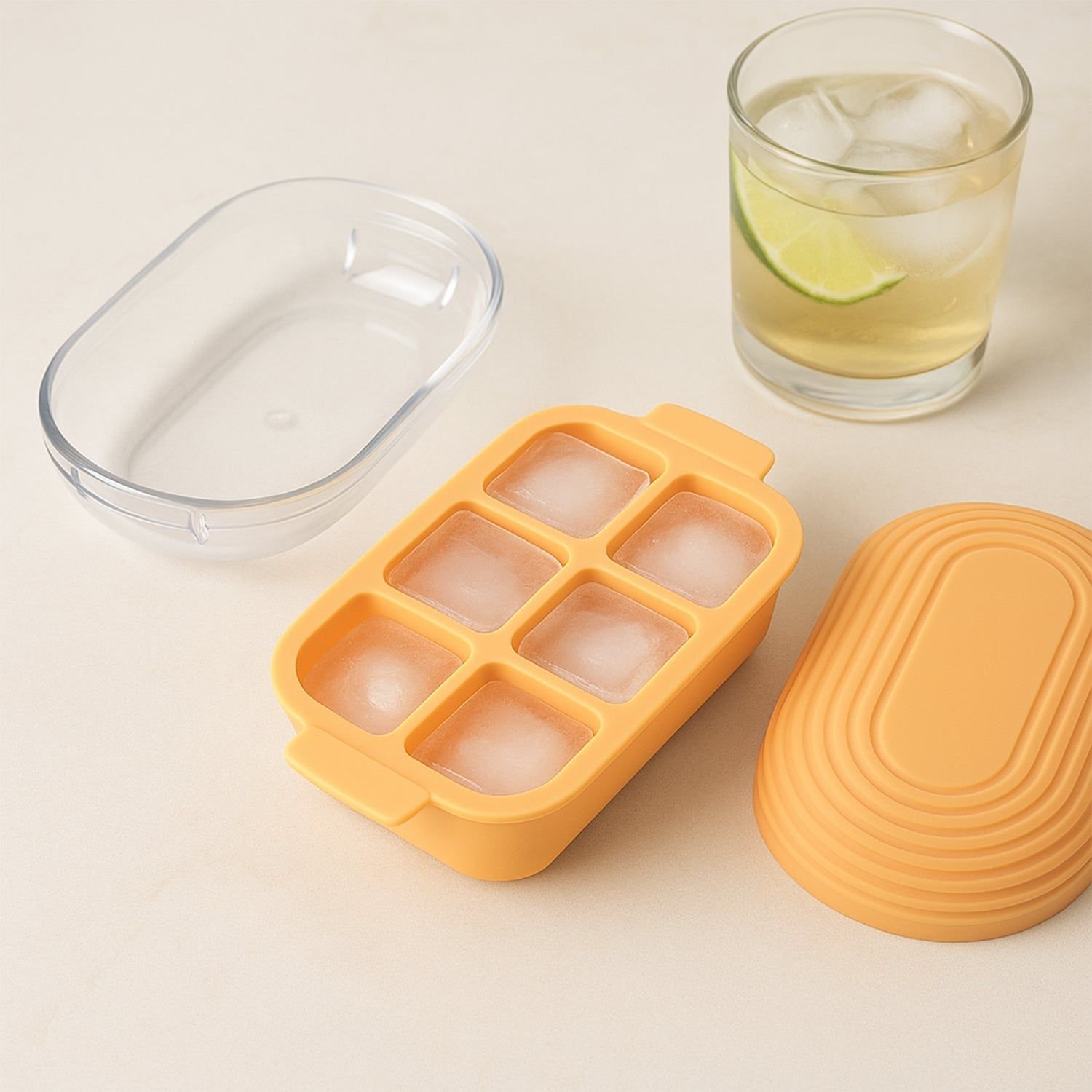 Plastic Ice Cube Tray (1 Set) - Image 7