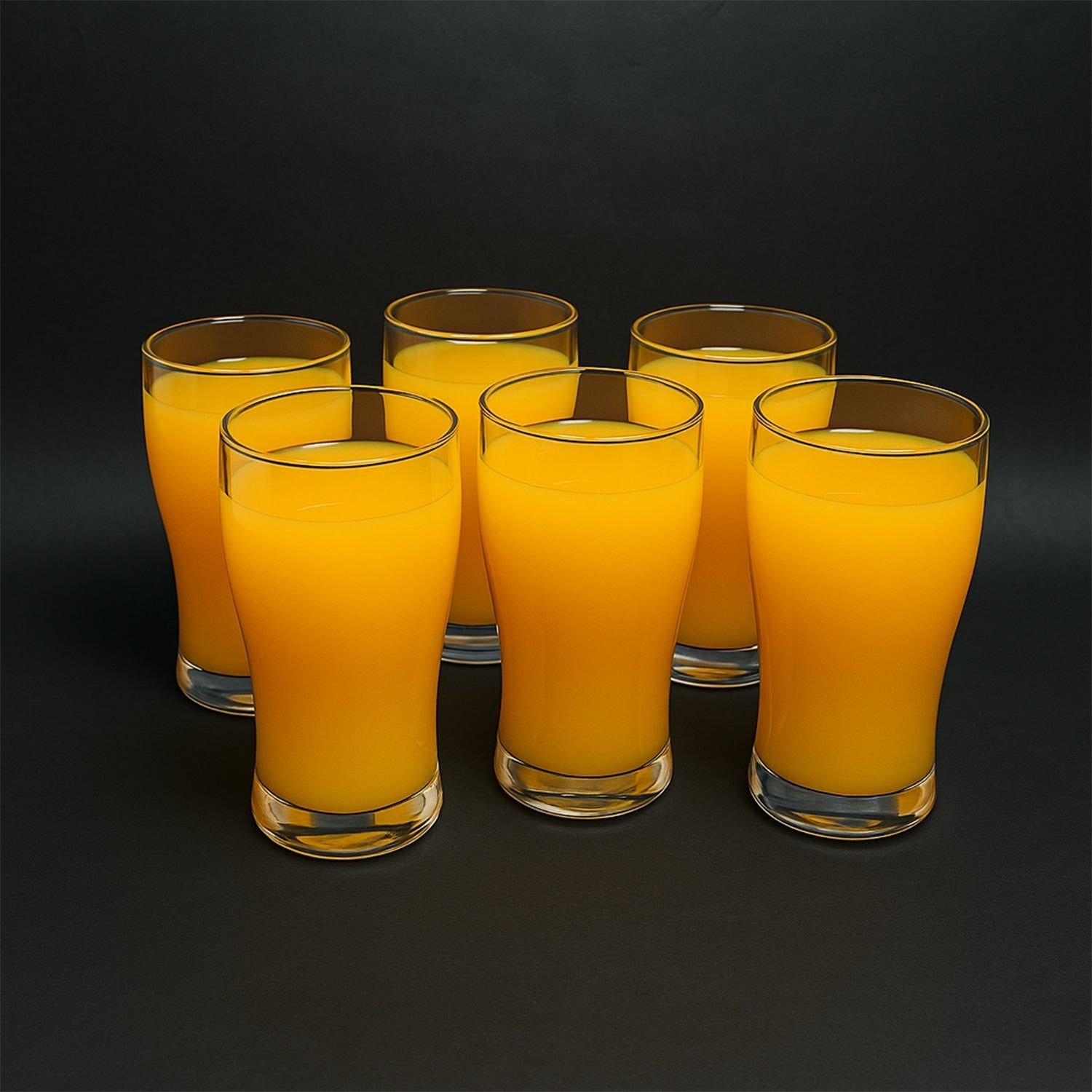 Apex Vista Unbreakable Pitcher Glass Set – 350 ML (Approx) | 6-Piece | Assorted Colour - Image 8