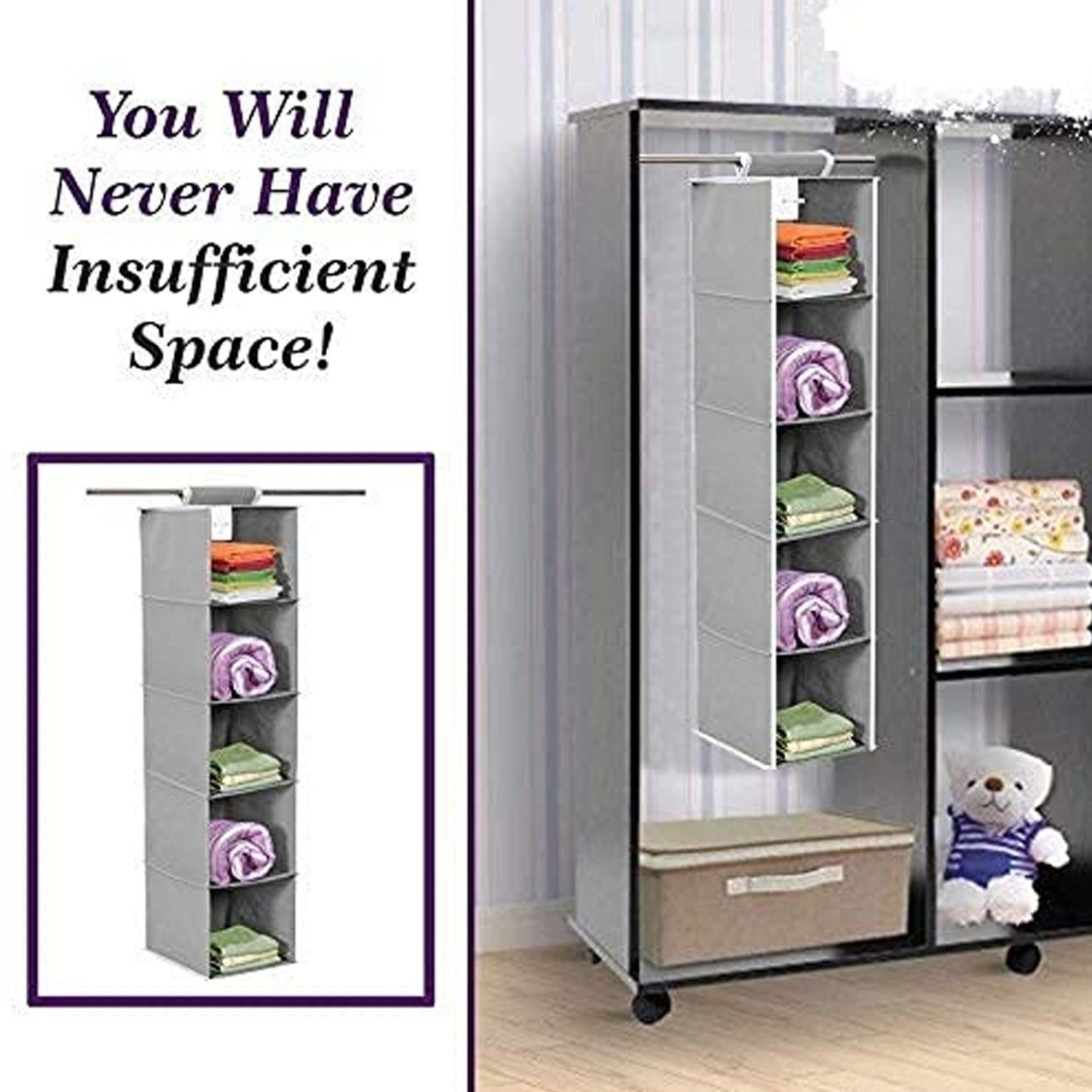 Foldable Storage Drawer Organizer For Out & Indoor Use - Image 8