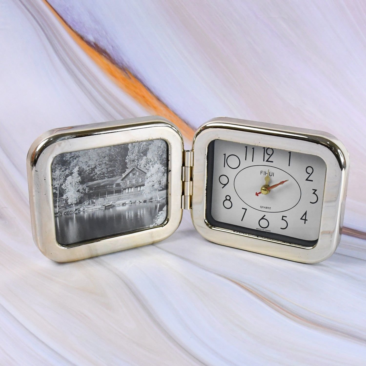 Plastic Foldable Desk Clock (1 Pc / With Box) - Image 3