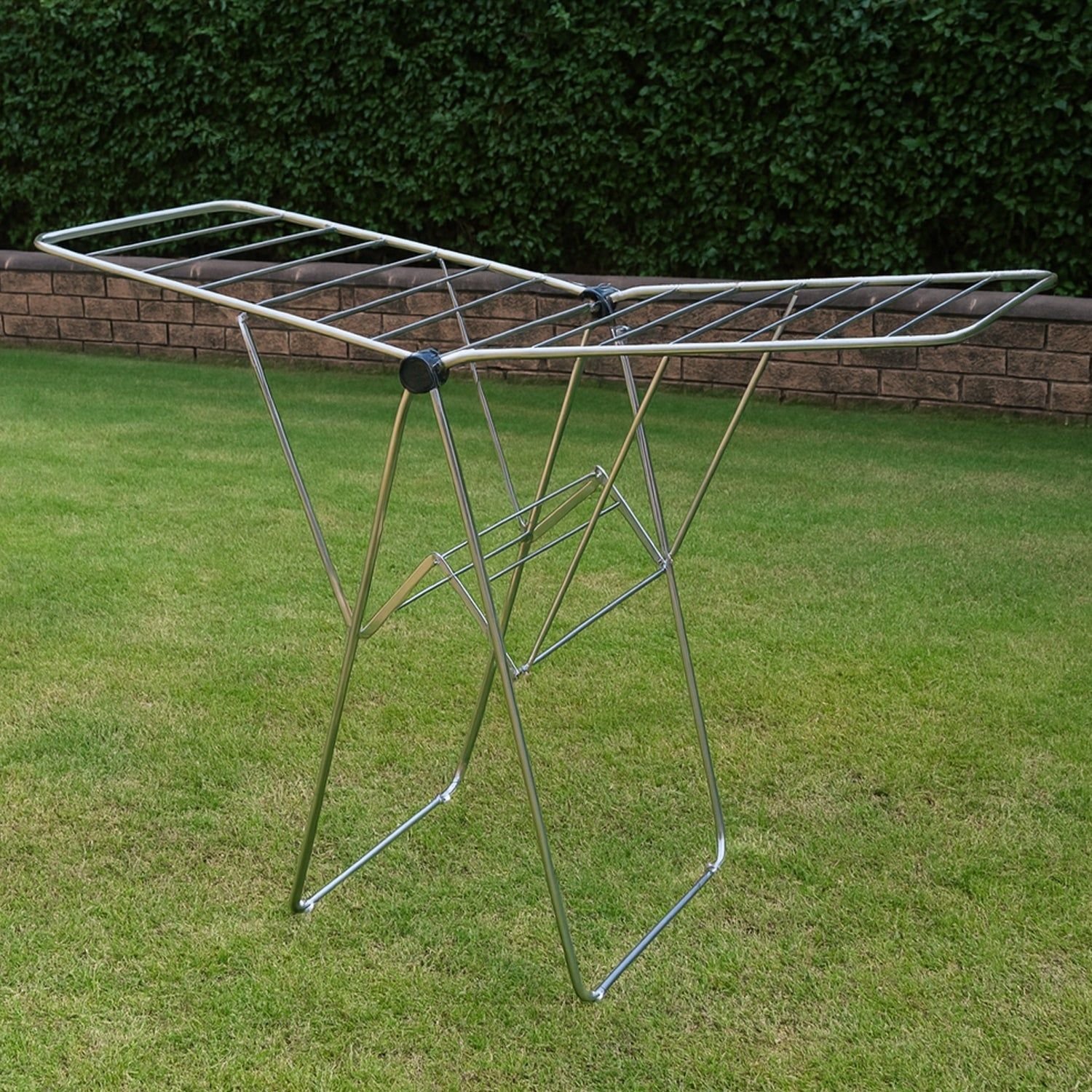 Supermom Premium Stainless Steel Heavy Duty Foldable Cloth Drying Stand (1 Pc) - Image 7