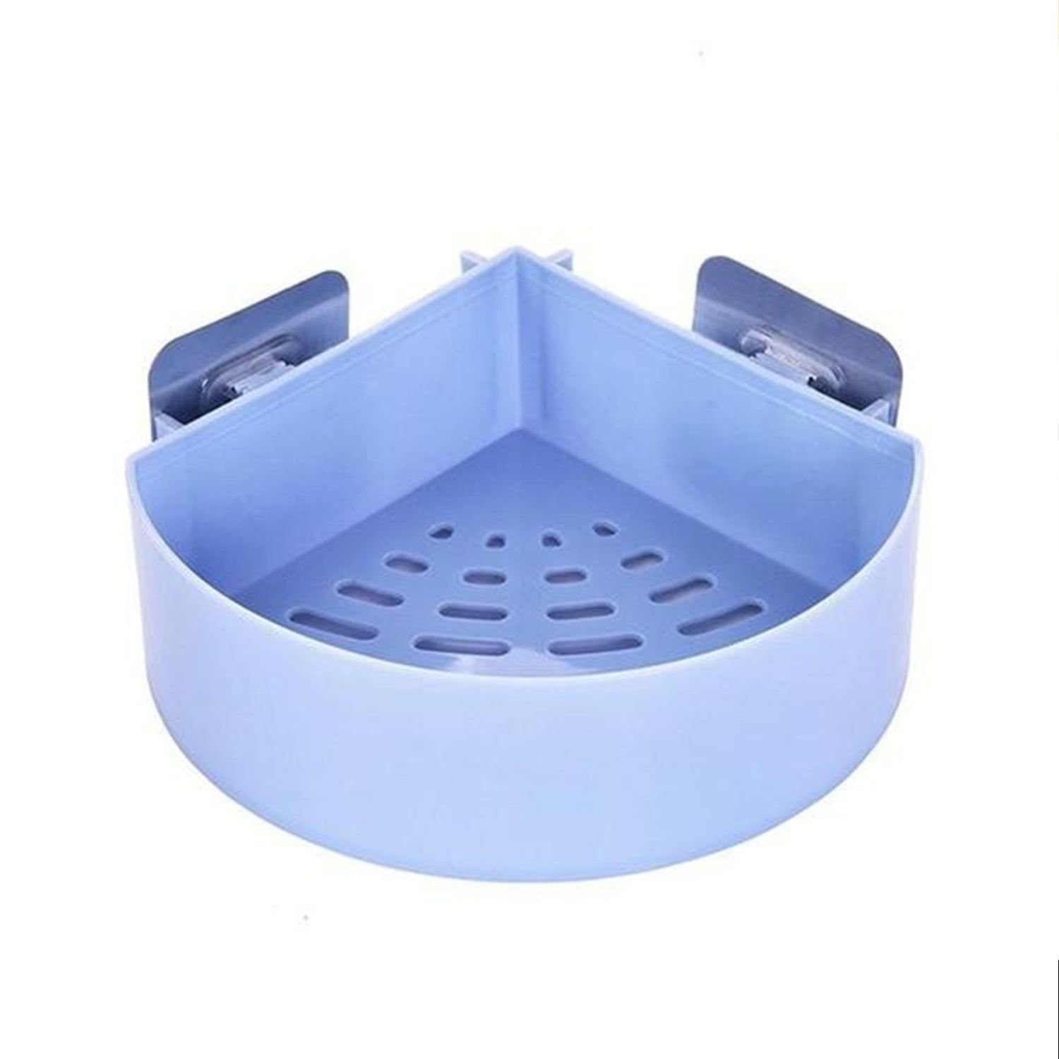 Plastic Multipurpose Kitchen Bathroom Shelf Wall Holder Storage Rack (Loose Pack) - Image 5