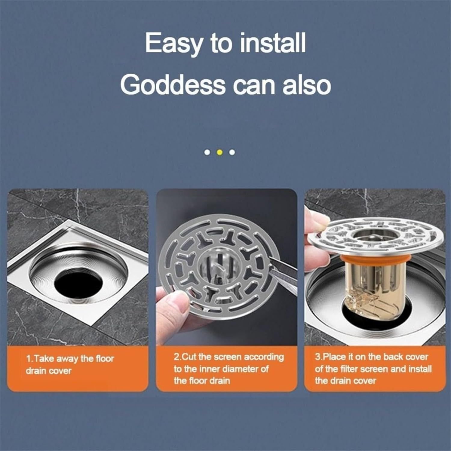 Shower Stopper, Anti-Odour Floor Drain Core with Filter Mesh (1 Pc) - Image 8
