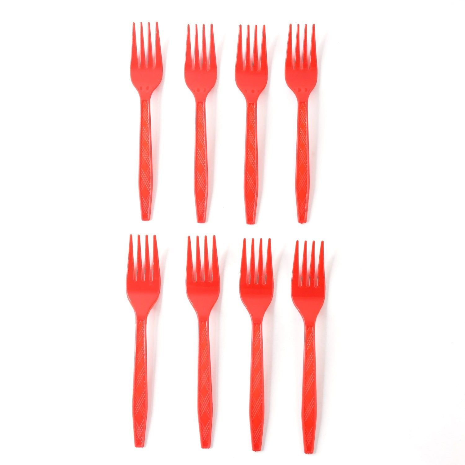 Premium Disposable Plastic Forks (8 Pc) - Image 5