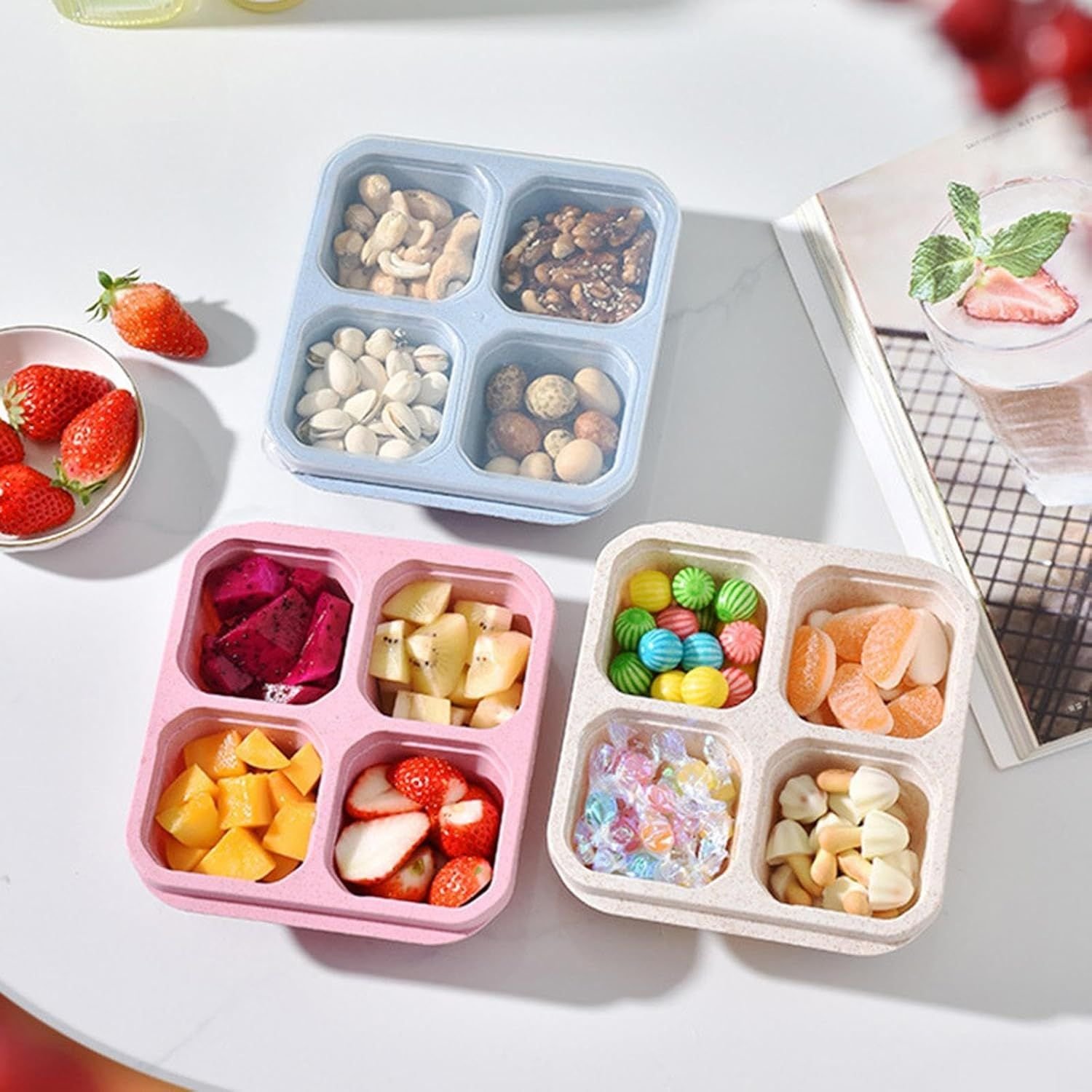 4 Compartment Food Storage Containers (1 Pc) - Image 9