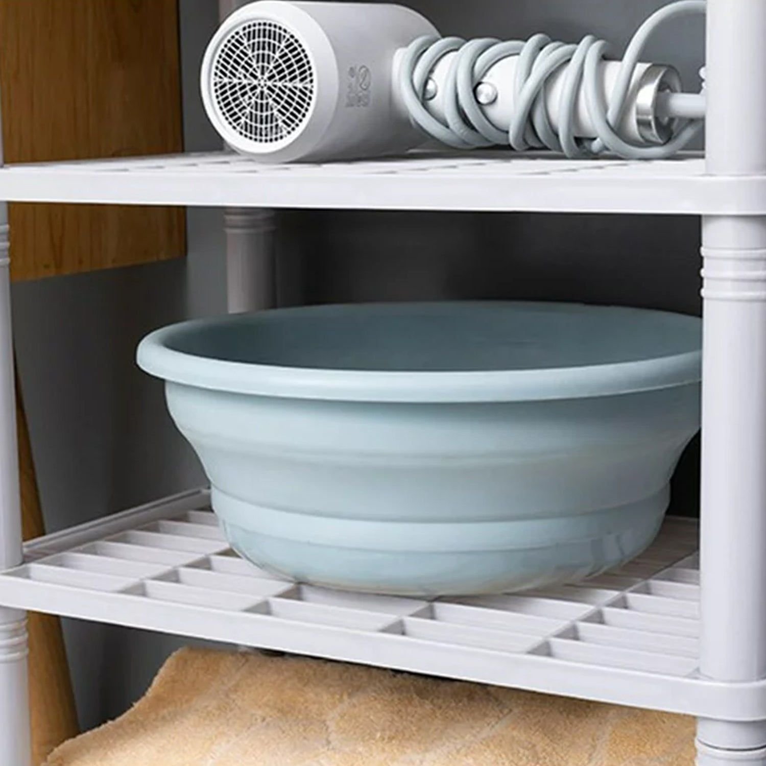 4 Layer Multifunctional Storage Shelf Organizer Narrow Storage Rack for Kitchen or Bathroom - Image 6