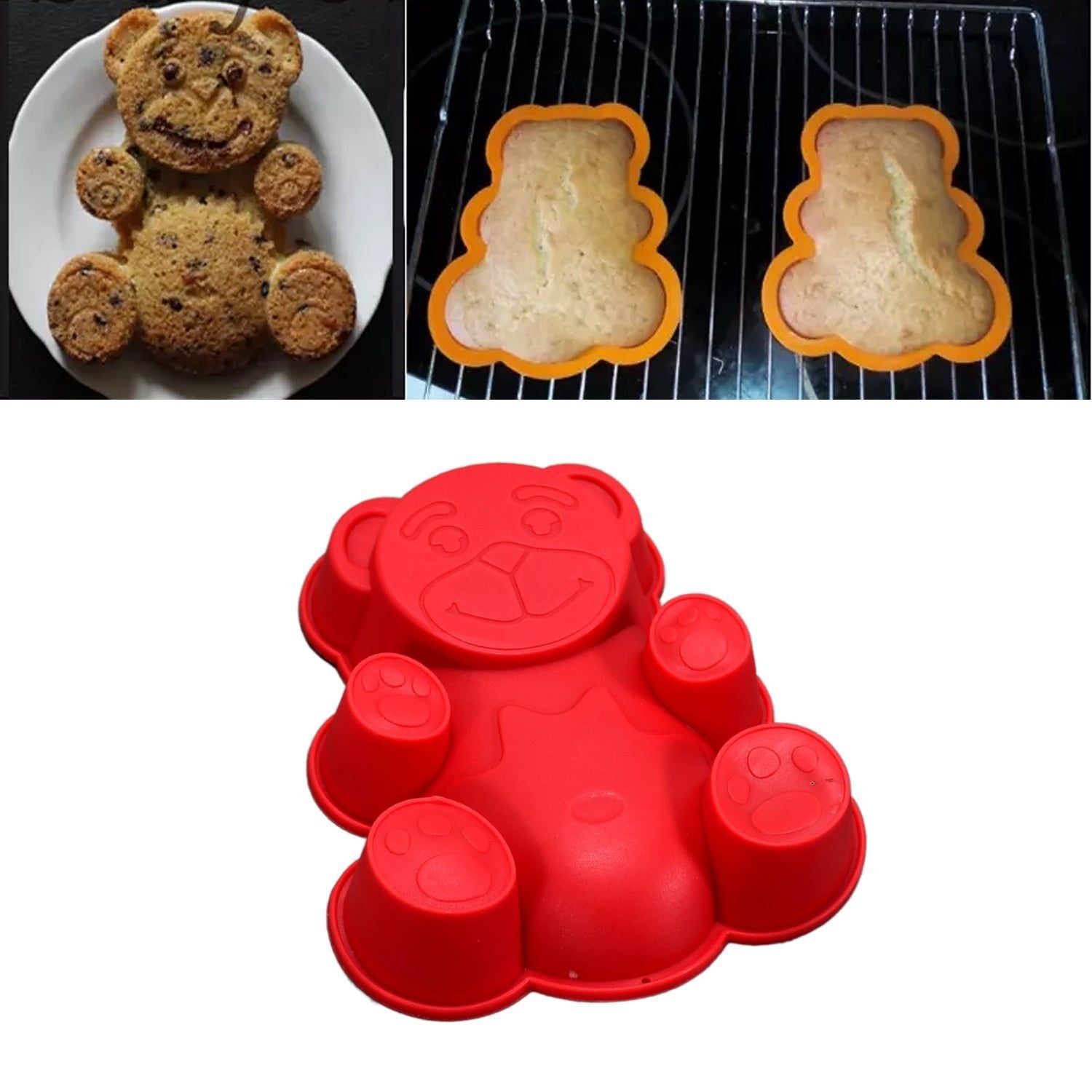 MIX SHAPE CAKE CUP LINERS I SILICONE BAKING CUPS - Image 4