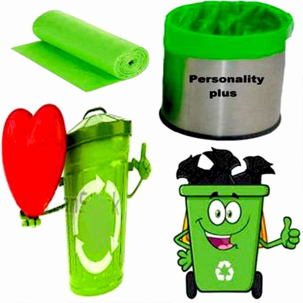 Bio-degradable Eco Friendly Garbage / Trash Bags Rolls (24x32 Cm / 1 Pc / Mix Color) - Image 4