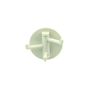 180° Rotating Punch-Free 3-Hook Sticky Hook – 1 Pc