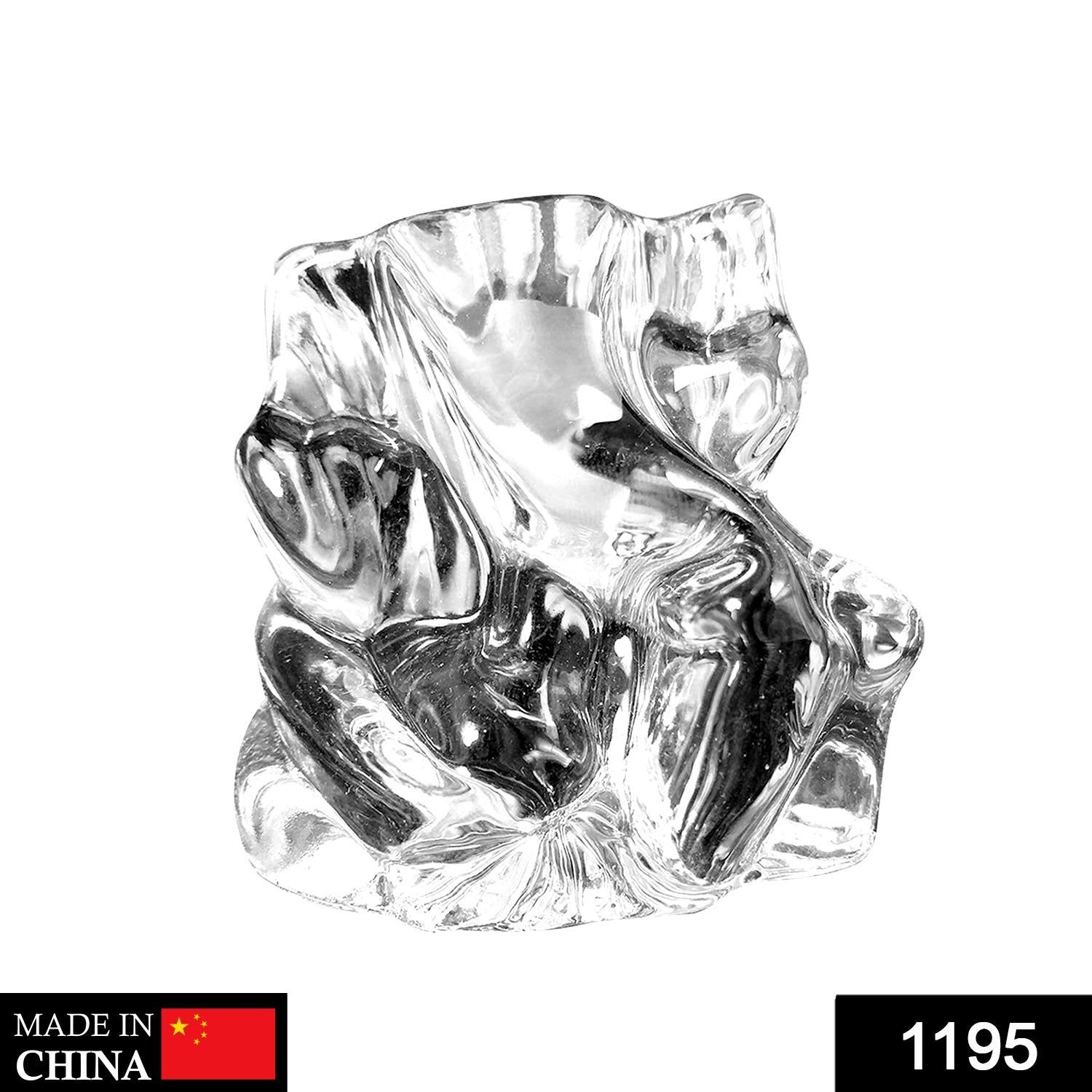 Crystal Glass Ganesha Idol for Home, Office and Car Dashboard, Ganesh Ganesha - Image 2