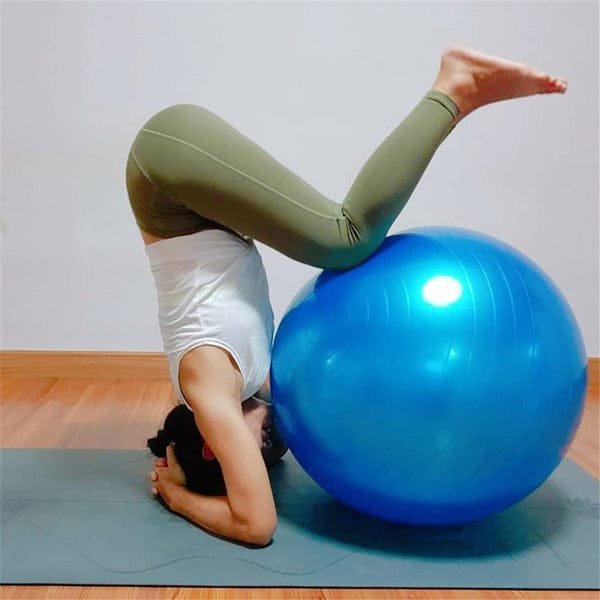 Anti-Burst Exercise Heavy Duty Gym Ball (Multicolour) (75Cm) - Image 5