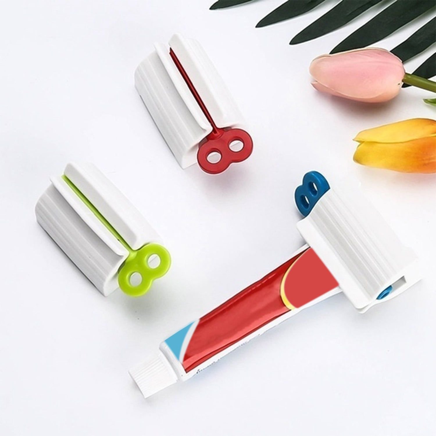 Rolling Tube Toothpaste Squeezer Toothpaste Seat Holder Stand - Image 8