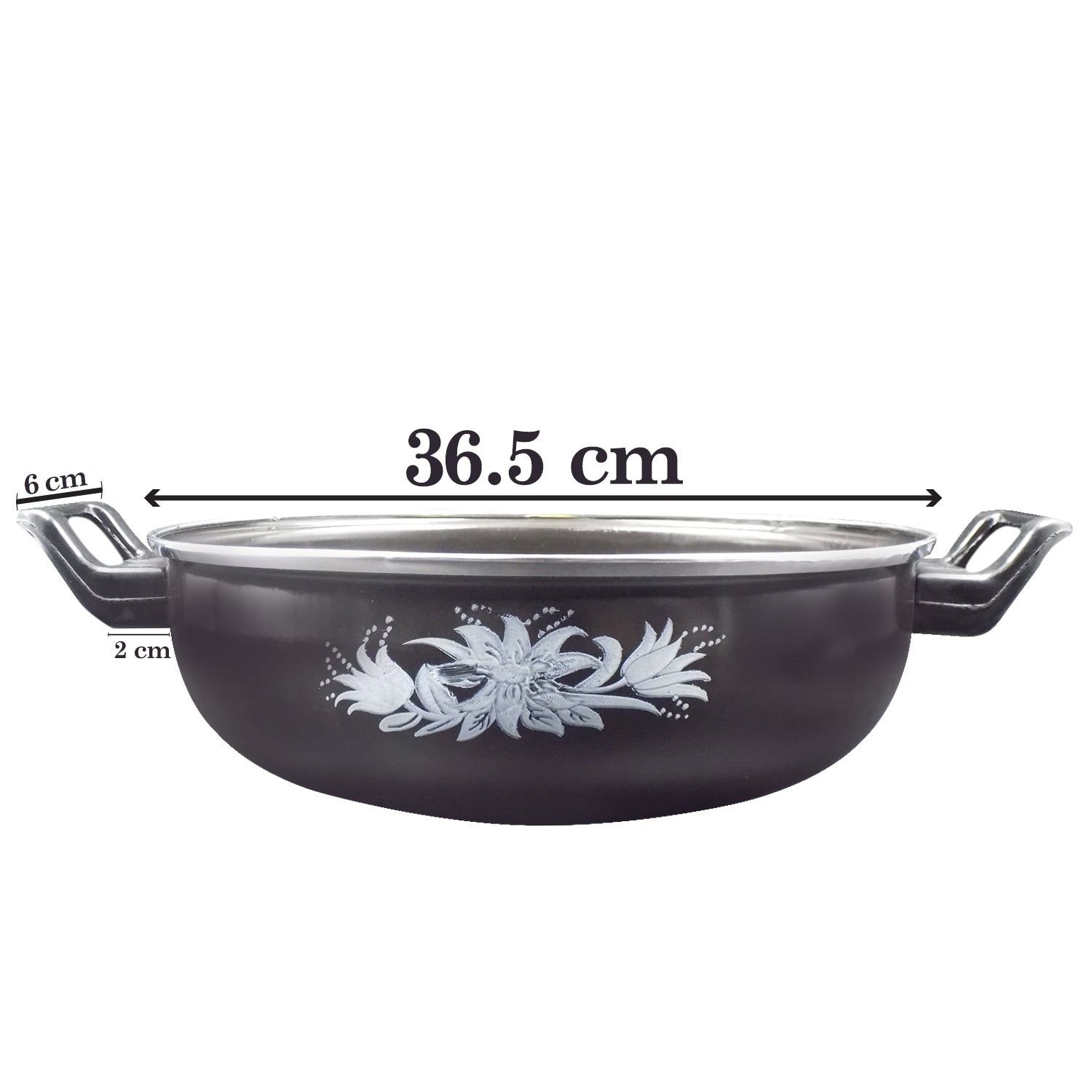 Traditional Small Cast Iron Kadai - Image 7