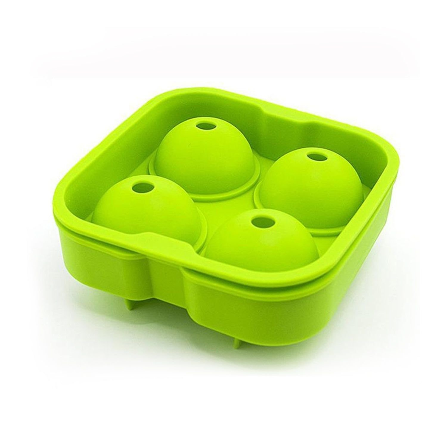 Ice Trays for Freezer Whiskey Ice Cube Plastic Ball Maker Mold Sphere Mould 4 Holes New Ice Balls Party Brick Round Tray Bar Tool ice for Whiskey - Image 6