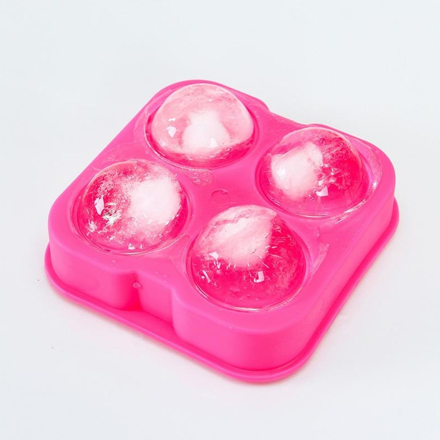 Ice Trays for Freezer Whiskey Ice Cube Plastic Ball Maker Mold Sphere Mould 4 Holes New Ice Balls Party Brick Round Tray Bar Tool ice for Whiskey - Image 3