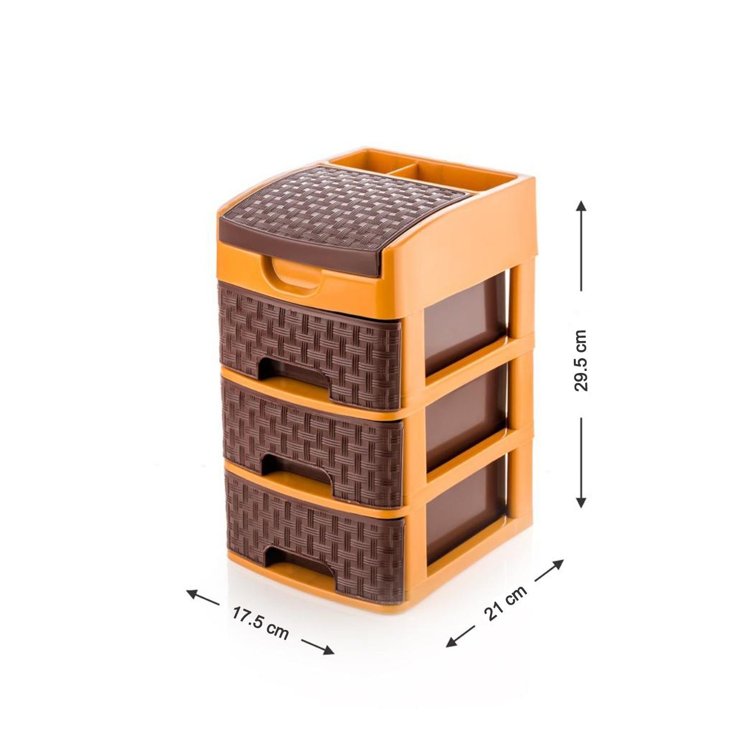Mini 3 Layer D Storage used in all kinds of household and official places for storing of various types of stuffs and items etc. - Image 6