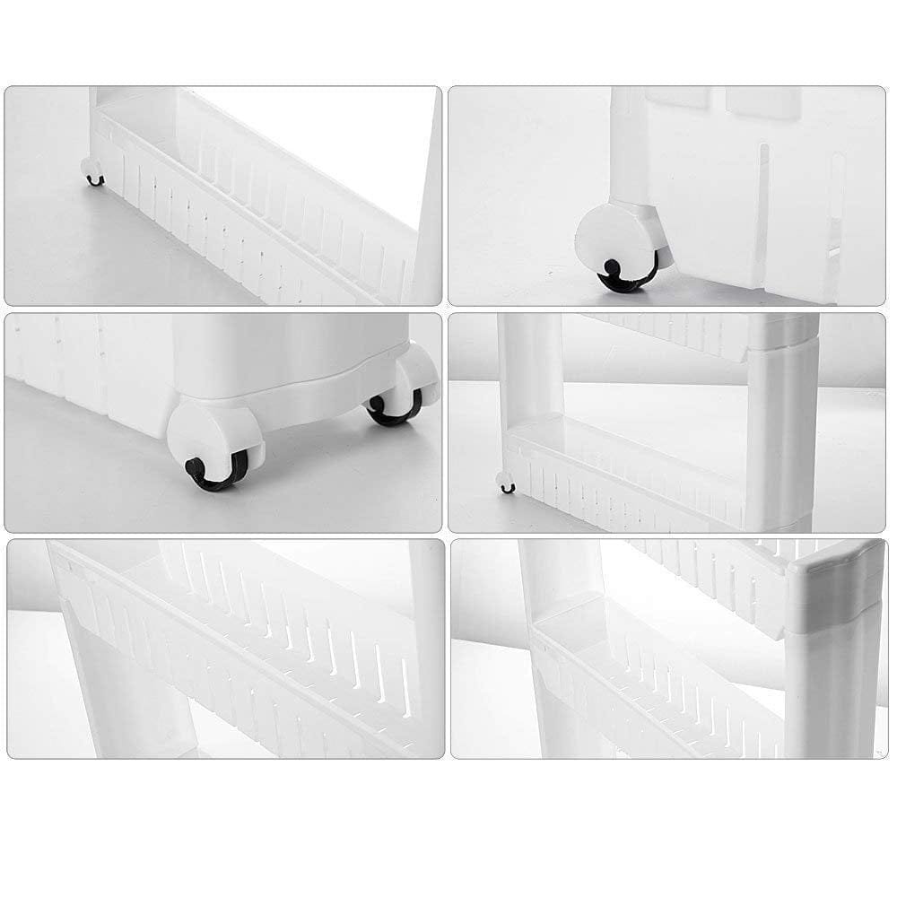 Multipurpose 4 Layer Space Saving Storage Organizer Rack Shelf - Image 7