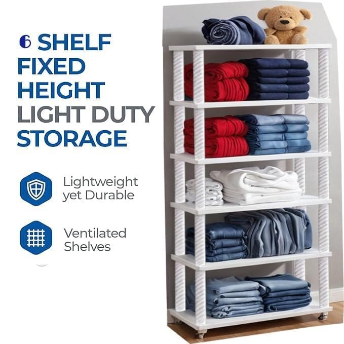 White Rope Shelf - Stylish Bookshelf for Home Storage - Image 3