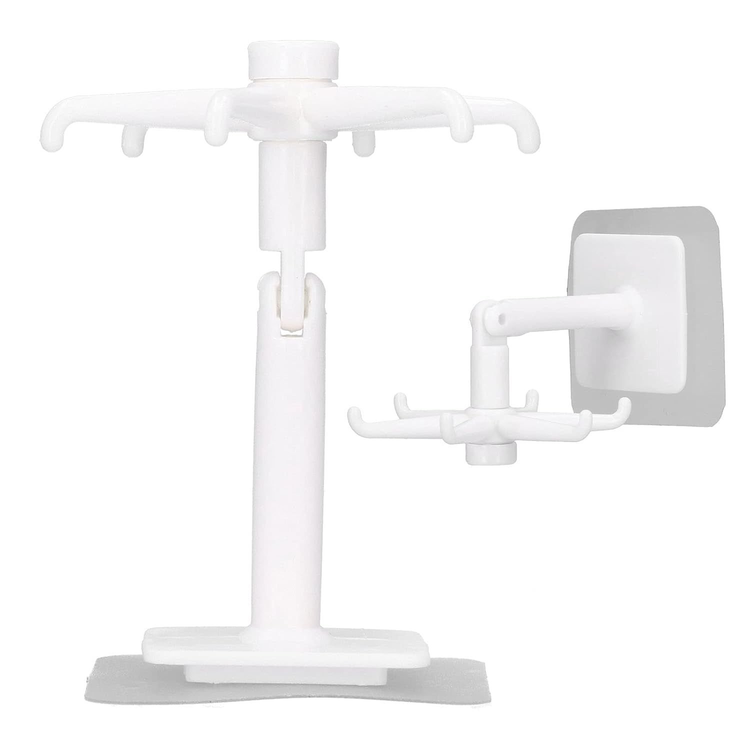 360° Rotating Folding Hook Self-Adhesive Waterproof Wall Mounted Hook - Image 4