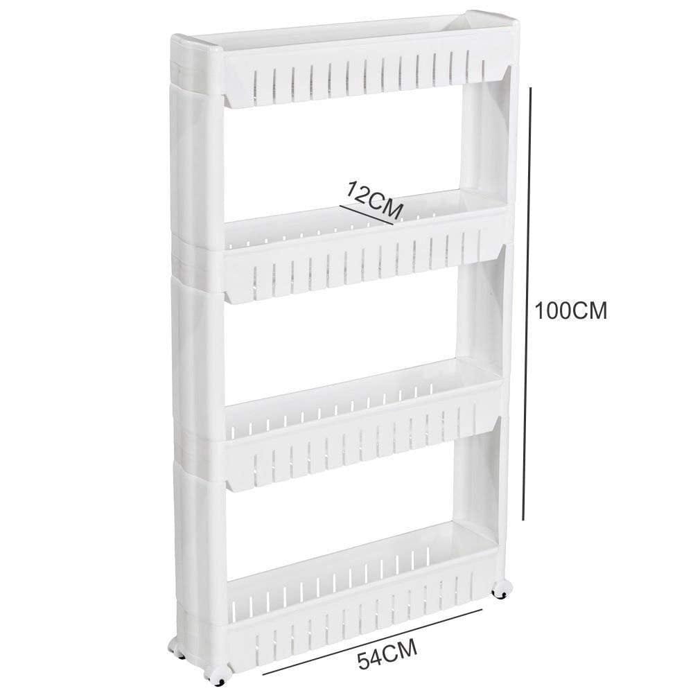 Multipurpose 4 Layer Space Saving Storage Organizer Rack Shelf - Image 5