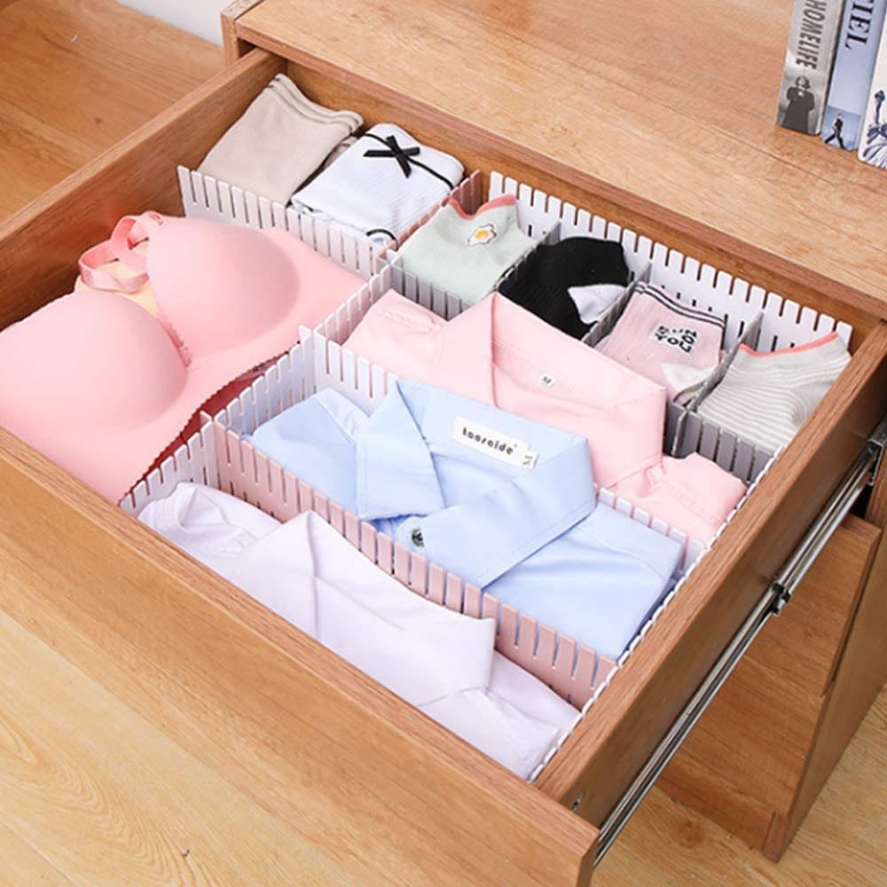 Adjustable Drawer Organizer and Kitchen Board Divider 6 pcs set - Image 9