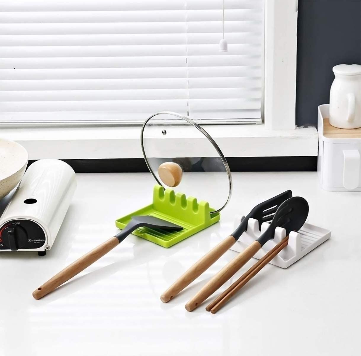 Multi-Functional Spatula Holder / Rest for Kitchen Utensils - Image 3