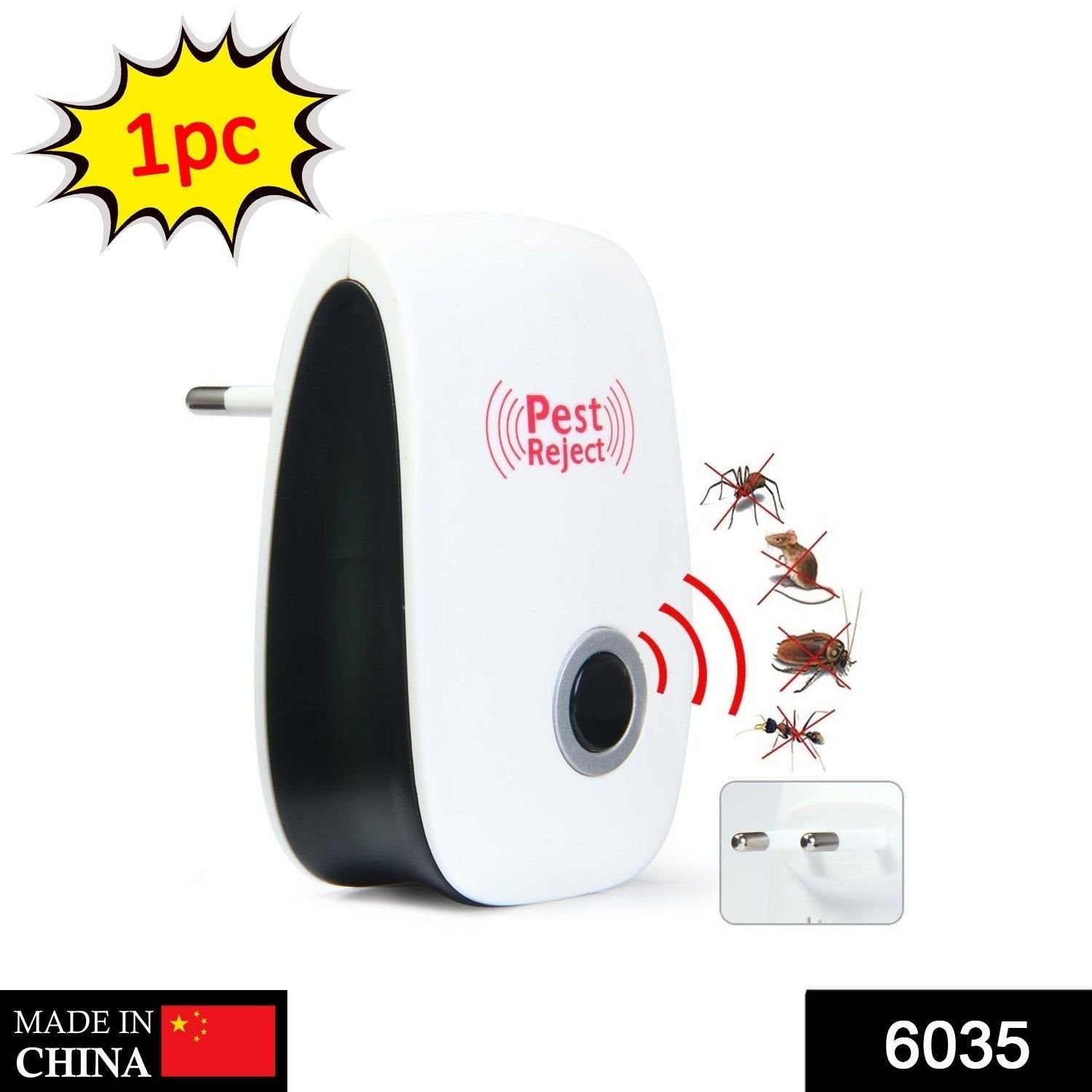 Ultrasonic Pest Repeller to Repel Rats, Cockroach, Mosquito, Home Pest & Rodent - Image 2