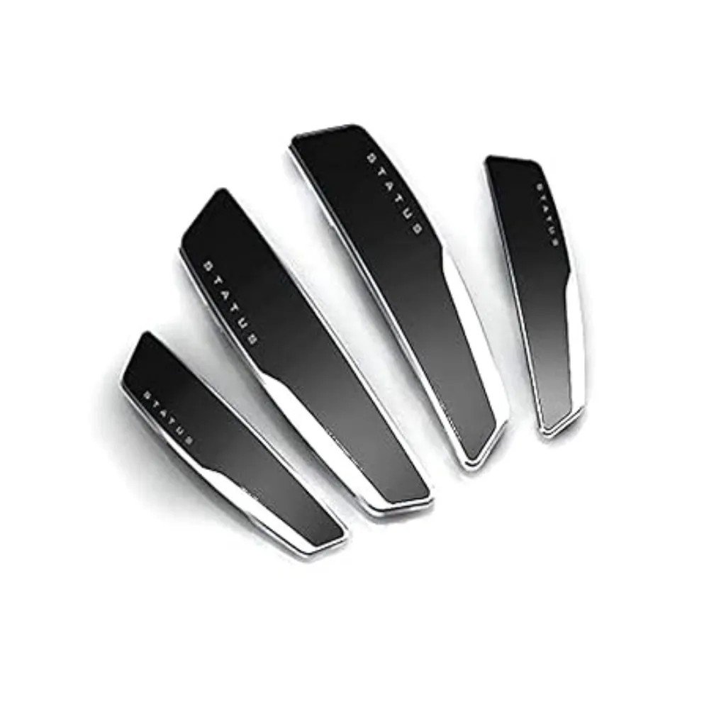 Generic Pack Of 4 Winner Plastic Car Door Guard Universal For Car (Black) - Image 2