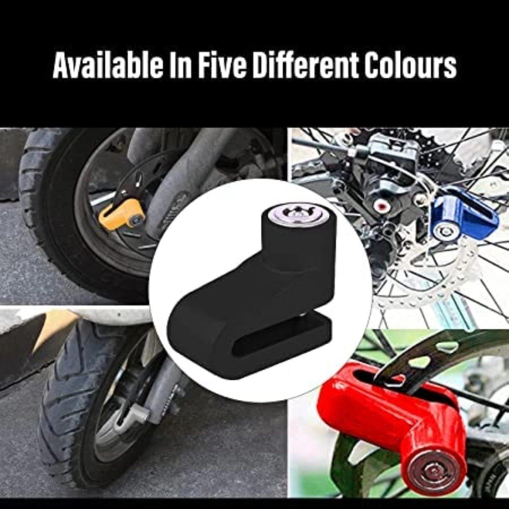 Generic Mini Bicycle Motorcycle Disc Brake Lock Disk Lock Security (Black) - Image 3