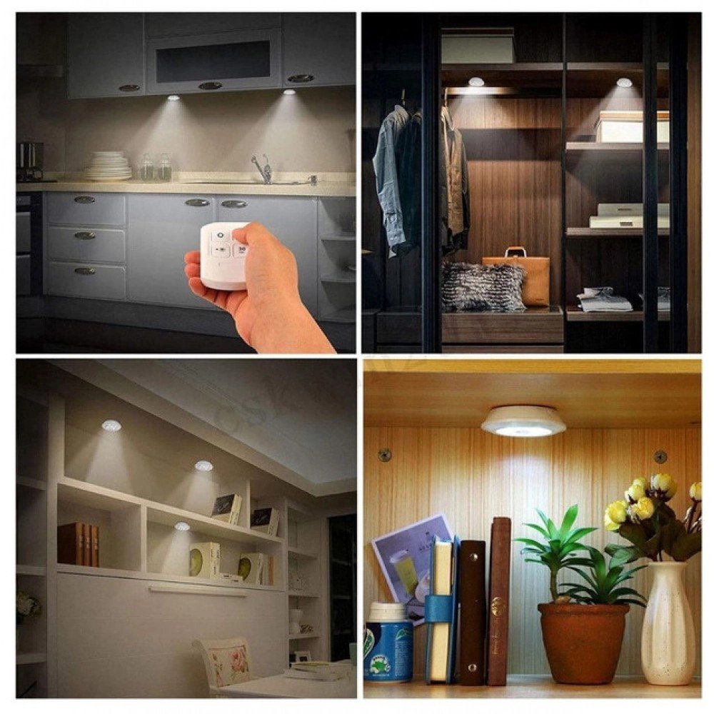 Generic Plastic COB LED Lights with Wireless Remote Control Hot - Image 2