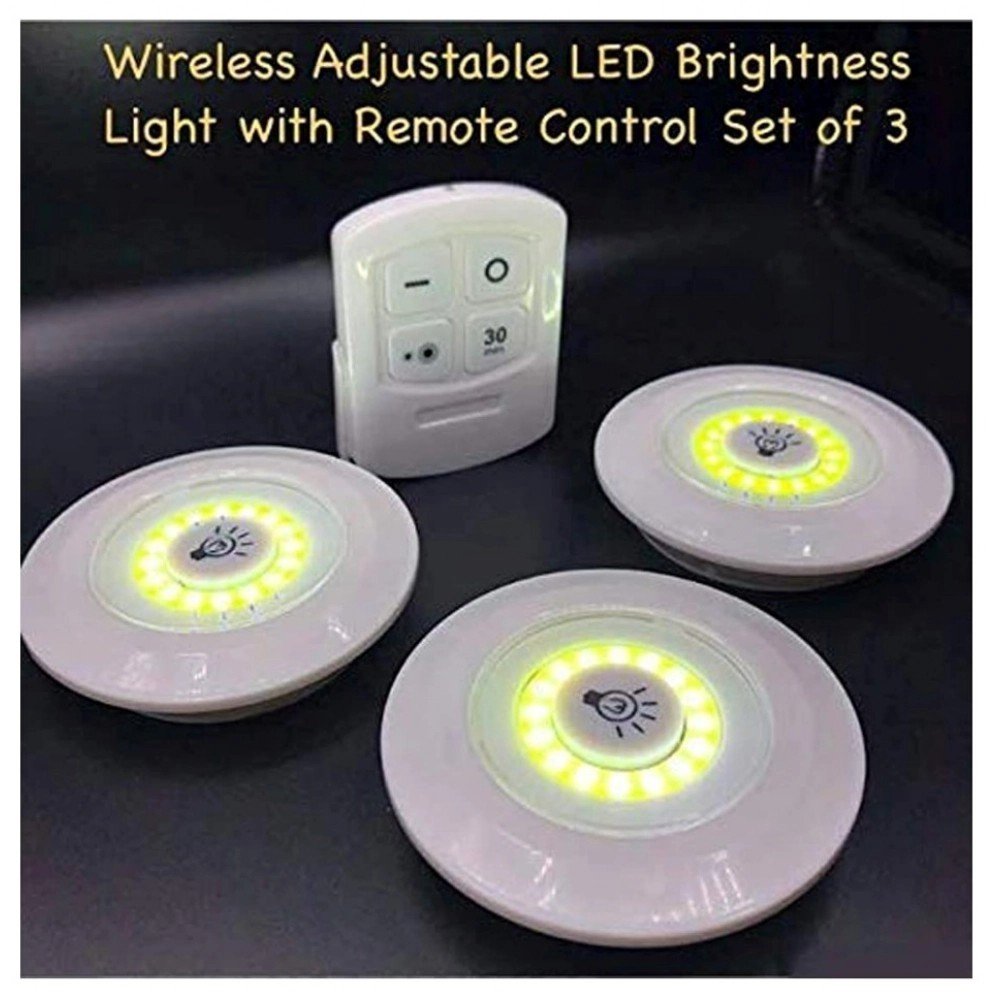 Generic Plastic COB LED Lights with Wireless Remote Control Hot - Image 3