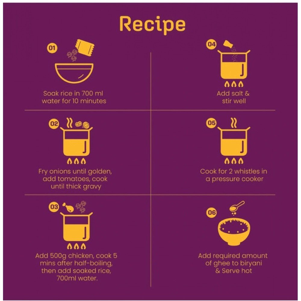 Generic Thannam Ambur Biryani Masala Powder With Rice (450GM) - Image 2