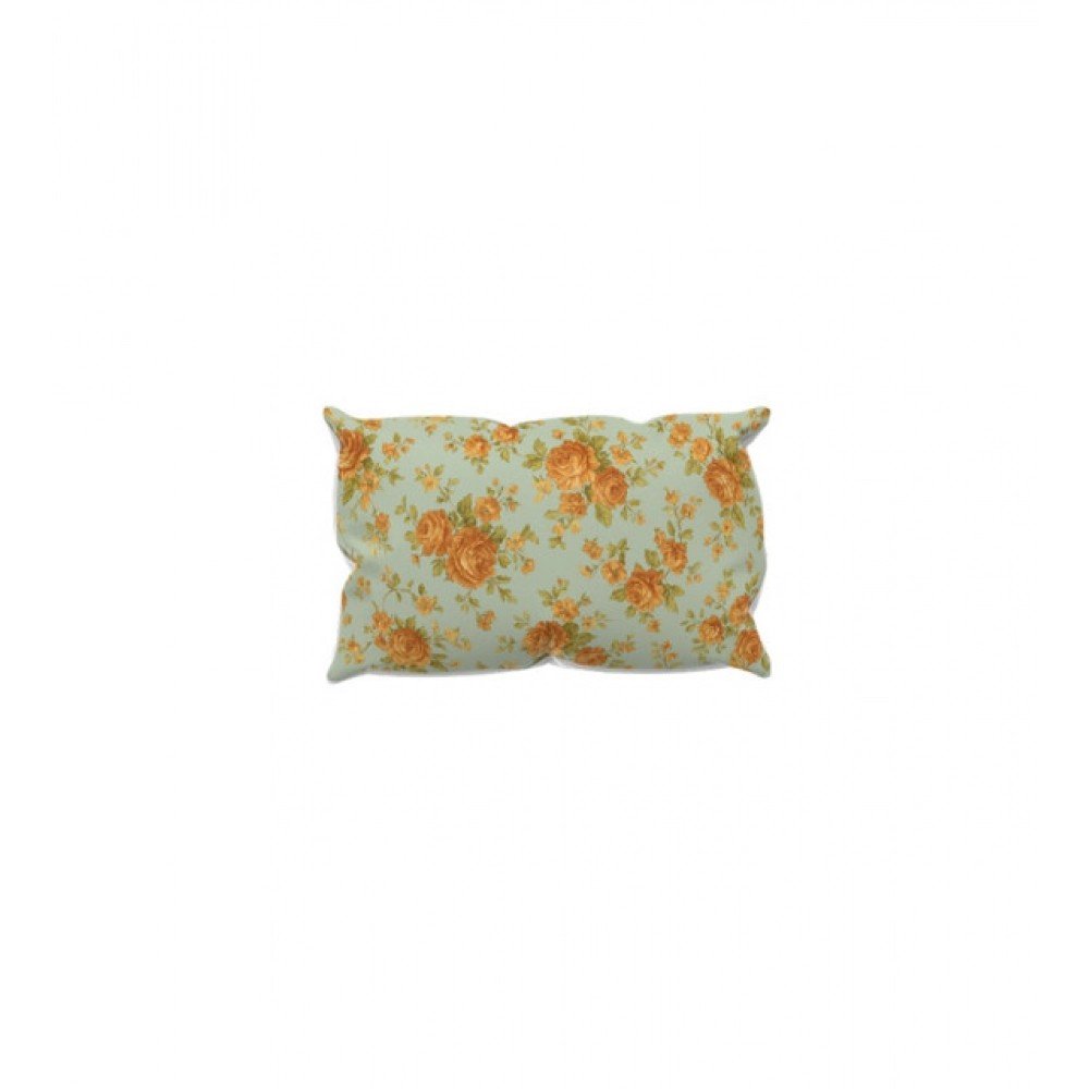 Generic Microfiber Floral Printed Single Bedsheet with 1 Pillow Cover (Beige) - Image 3