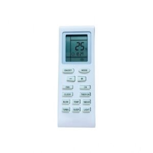 Generic AC Remote No.18A No Backlight Voltas AC Remote Control (White)