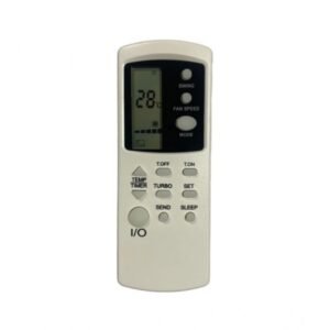 Generic AC Remote No.31 No Backlight Haier AC Remote Control (White)