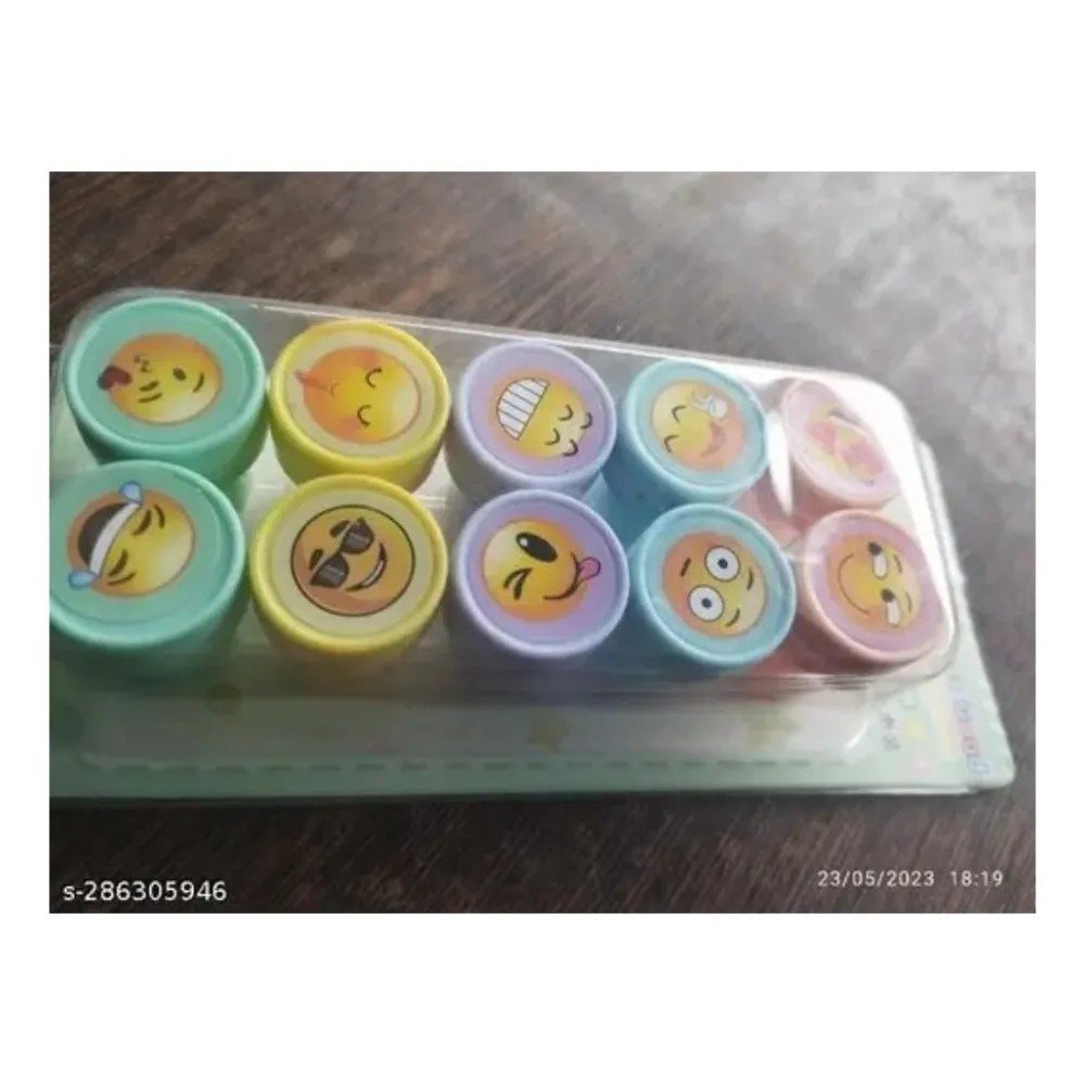 Emoji stamp set | Plastic | Stationery | 3+ Years - Image 2