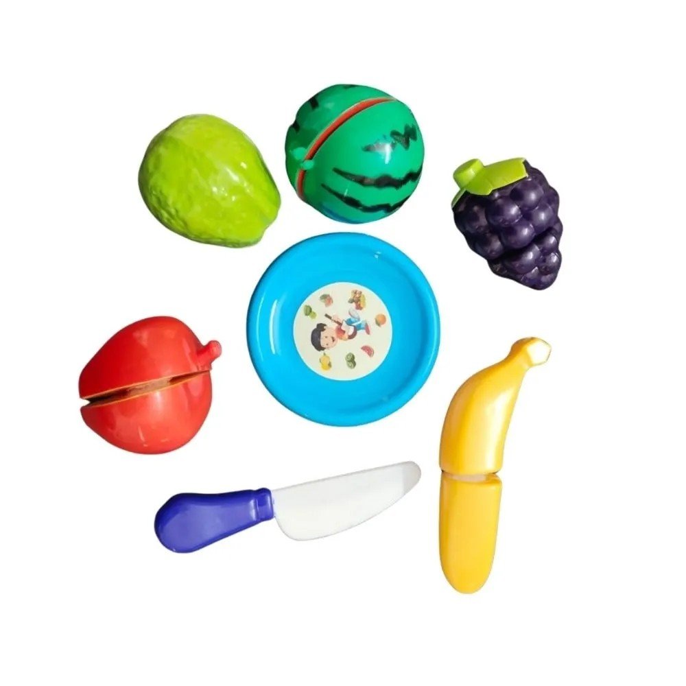 5_Pcs Set Cutting Fruits | Plastic | Toys| 1+ Years - Image 2