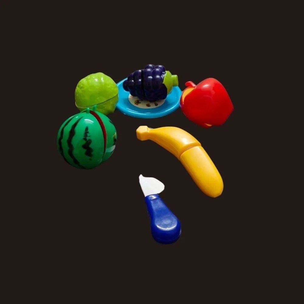 5_Pcs Set Cutting Fruits | Plastic | Toys| 1+ Years - Image 3