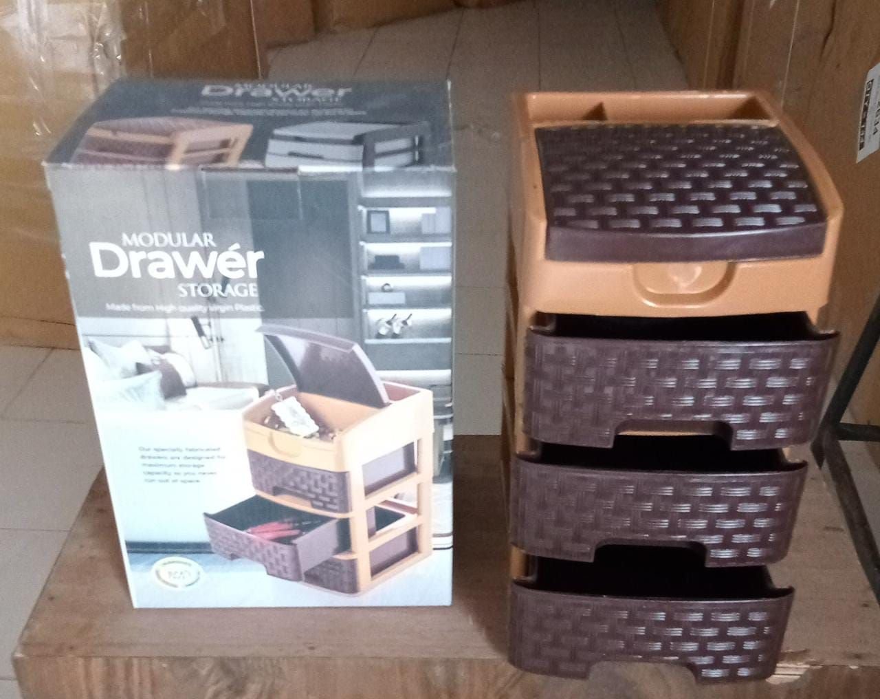 Mini 3 Layer D Storage used in all kinds of household and official places for storing of various types of stuffs and items etc. - Image 8