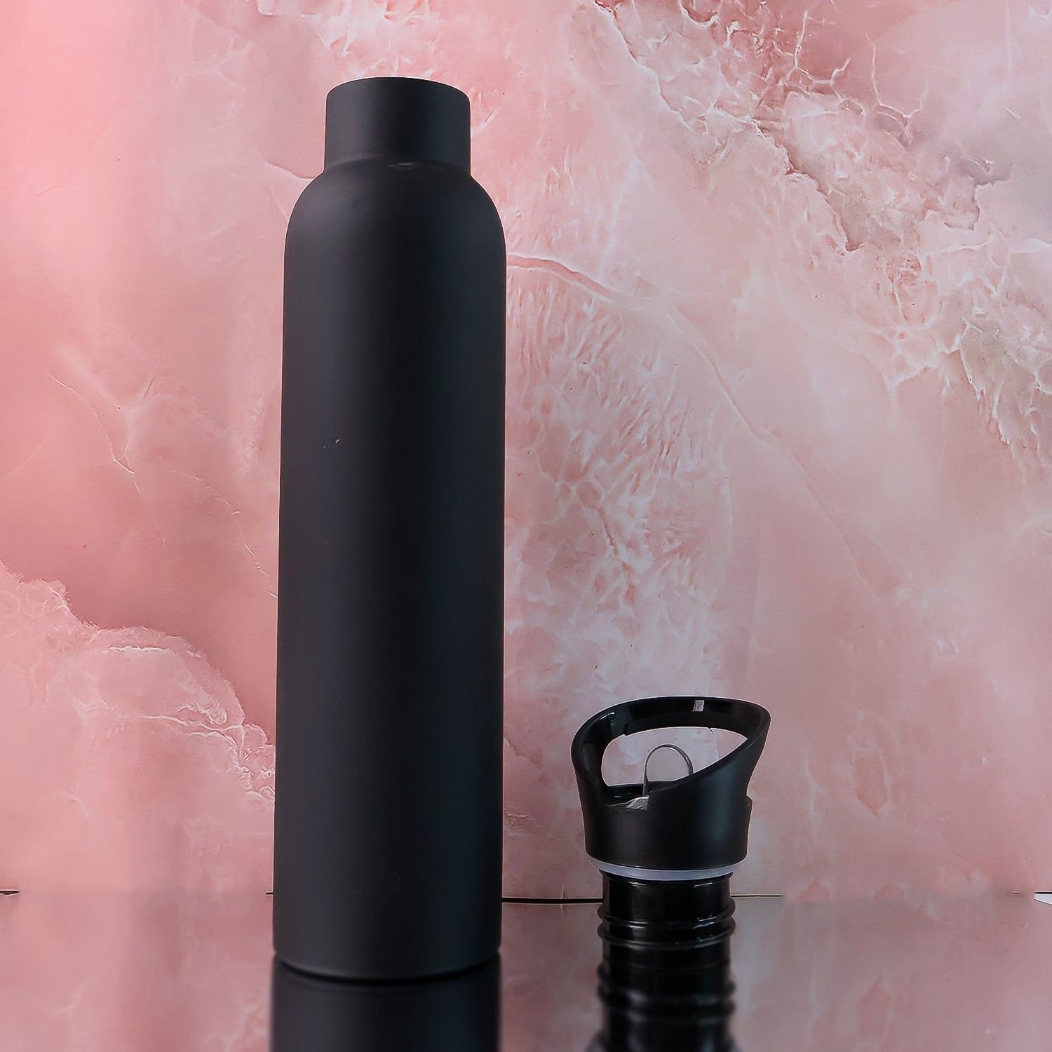 Sports Water Bottle – Matte Finish Leak-Proof Reusable Bottle 900 ML Approx (1 Pc) - Image 7