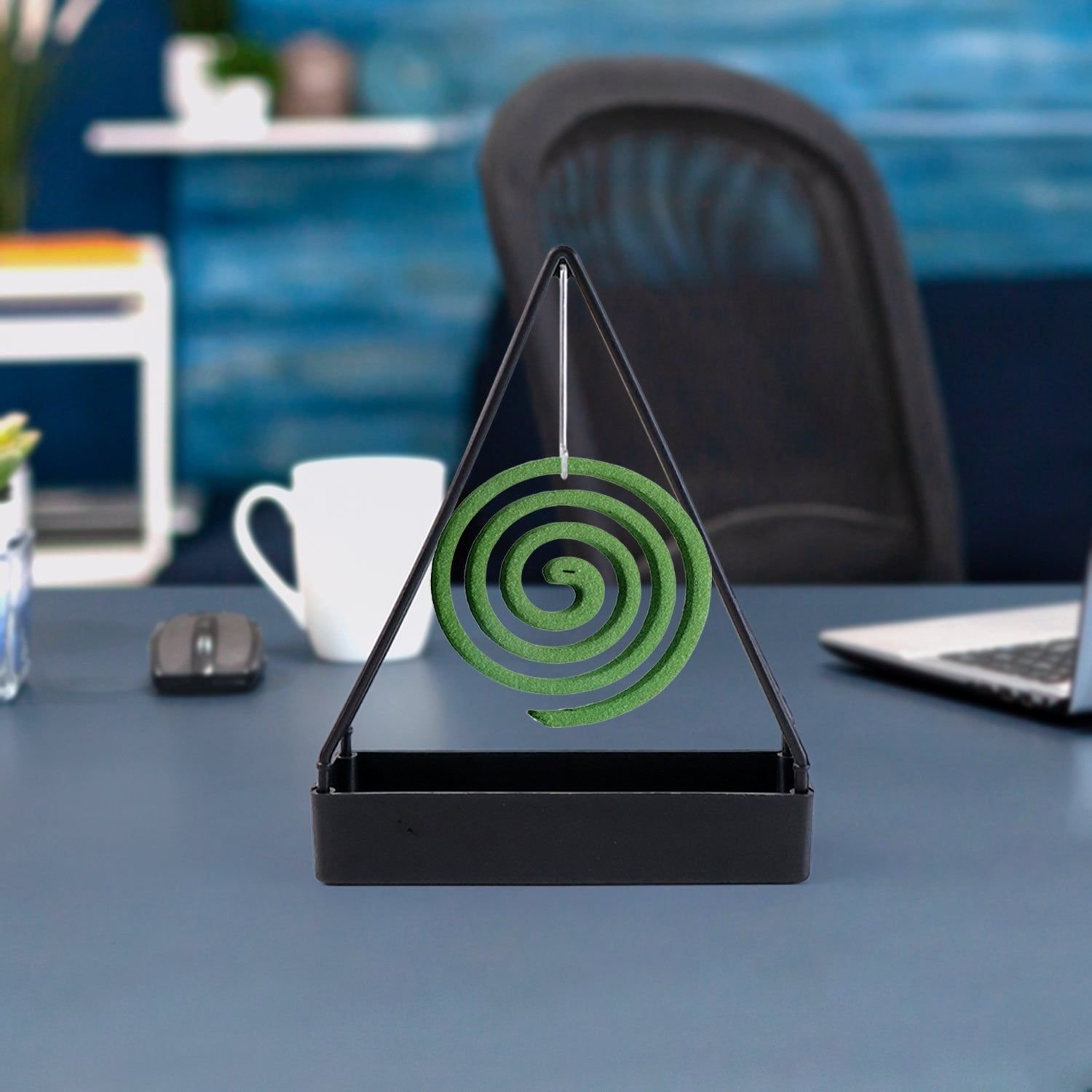 Compact Triangle Mosquito Coil Stand (1 Pc) - Image 6