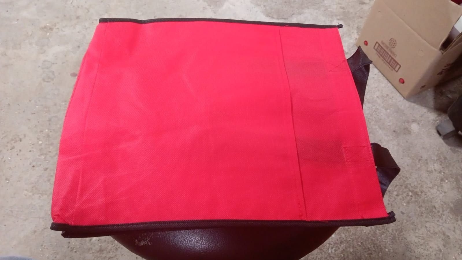 Reusable Small Size Grocery Bag Shopping Bag with Handle, Non-Woven Gift Bag Goodies Bag Carry Bag for Wedding Return Gifts - Image 5