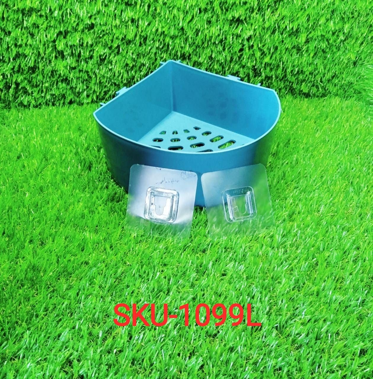 Plastic Multipurpose Kitchen Bathroom Shelf Wall Holder Storage Rack (Loose Pack) - Image 10
