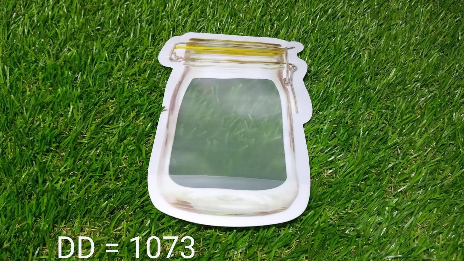 Reusable Airtight Seal Plastic Food Storage Mason Jar Zipper (150ml) - Image 9