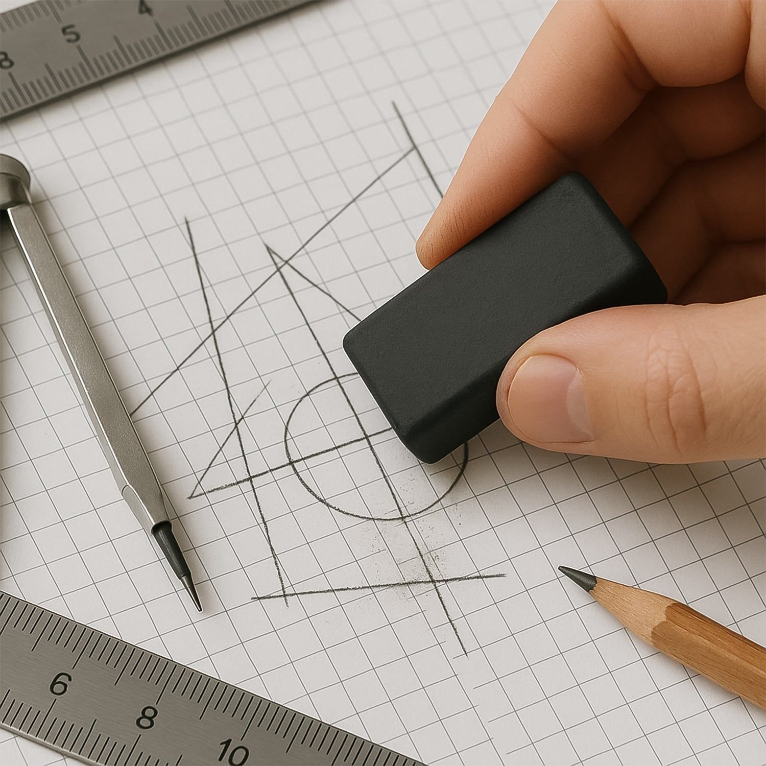Fancy & Stylish Eraser (30 Pc / Mix Design) - Image 4