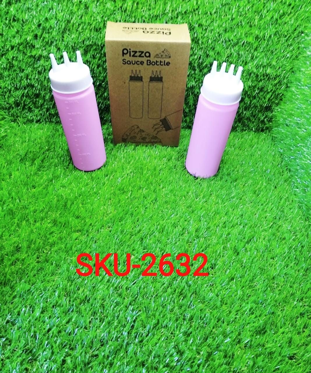 Plastic Bottles with 3 Nozzel for Sauce, Mayonnaise, Chocolate Syrup (Pack of 2Pc) - Image 7