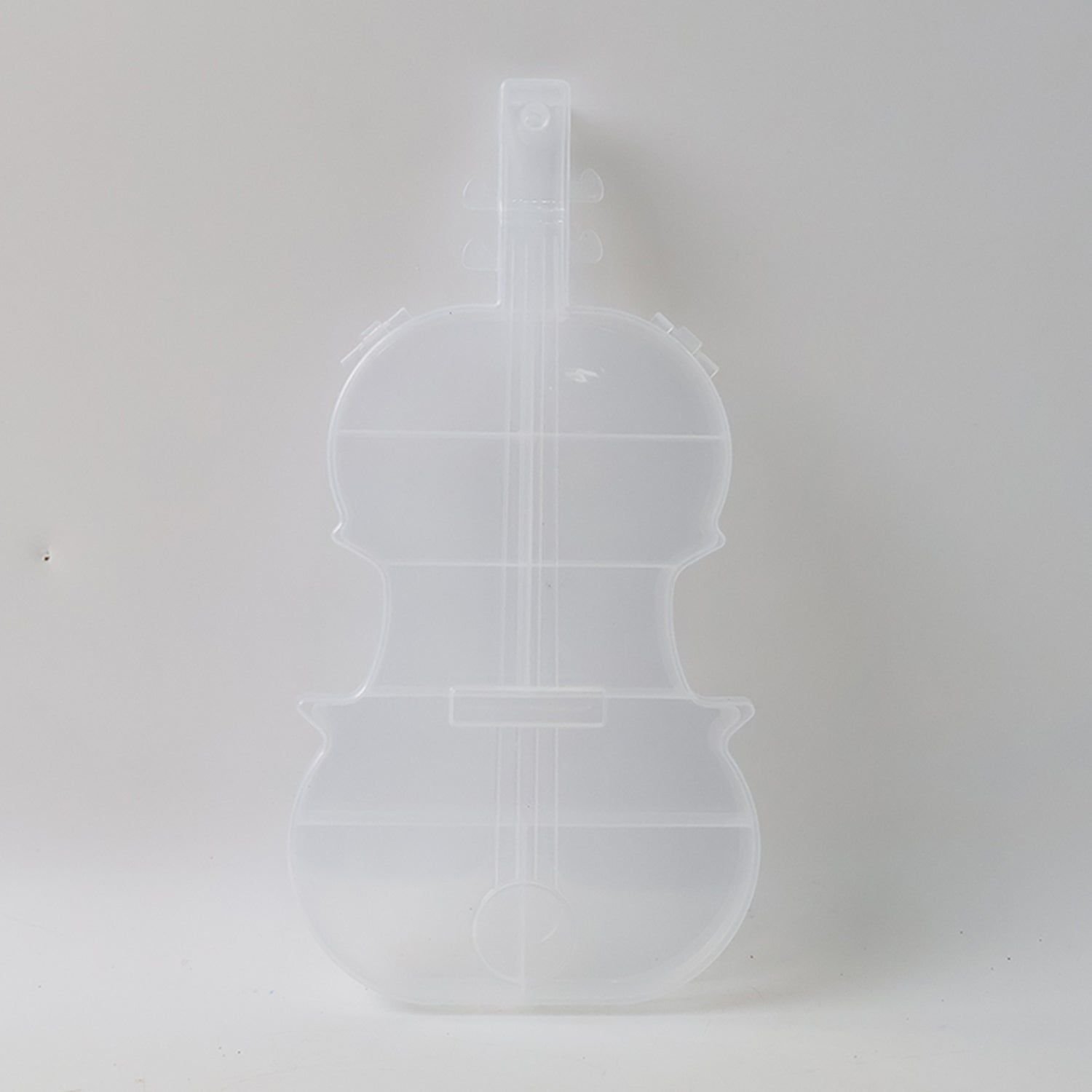 Violin Shape Plastic Storage Box (1 Pc) - Image 5